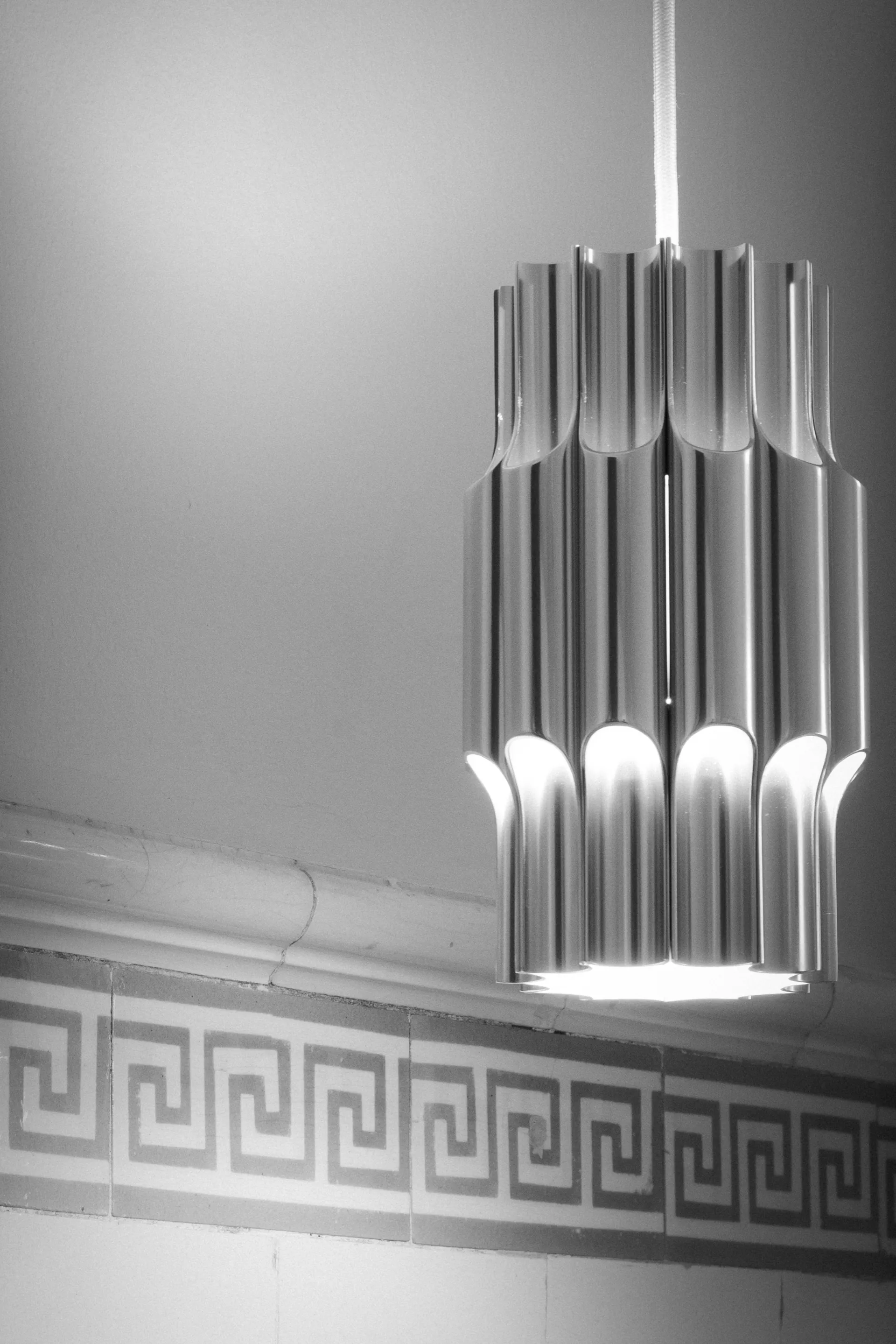 Pan 120 pendant lamp, Aluminium LYFA