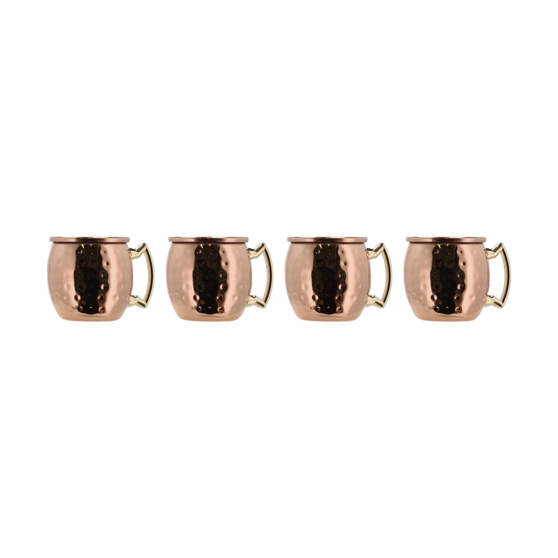 Moscow mule mini shot glass 8 cl 4-pack, Copper Lyngby Glas