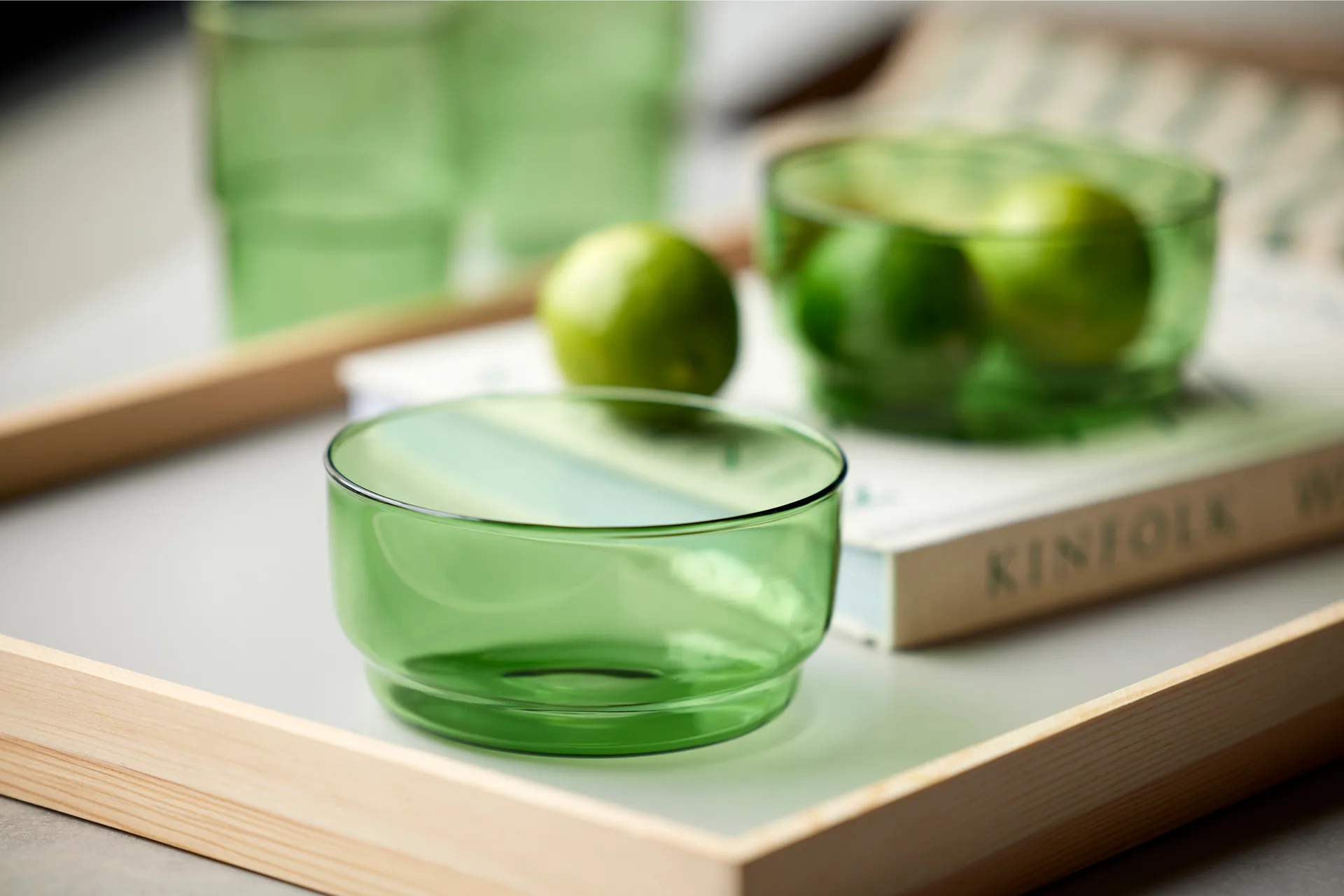 Torino bowl 50 cl 2-pack, Green Lyngby Glas
