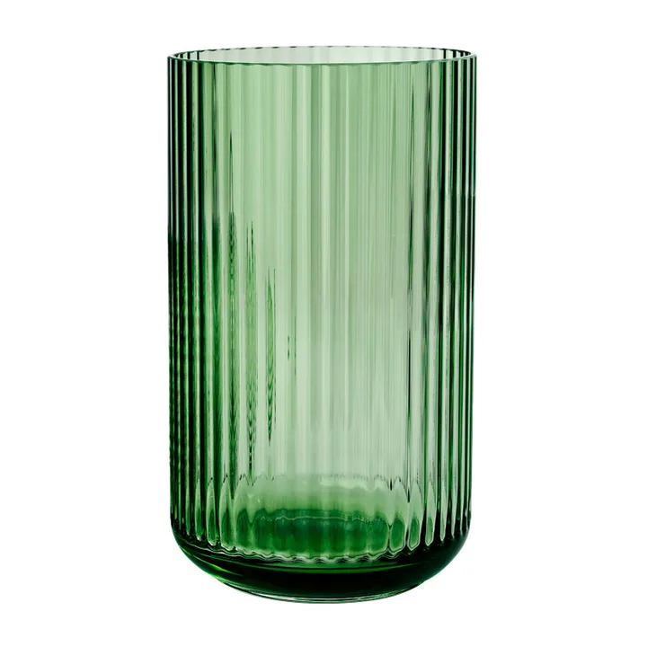 Lyngby vase glass Copenhagen green - 31 cm - Lyngby Porcelæn
