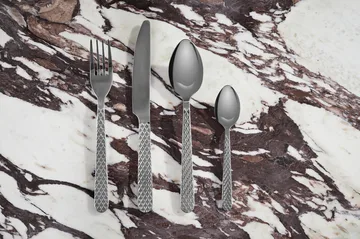 Rhombe cutlery set - 16 pieces - Lyngby Porcelæn