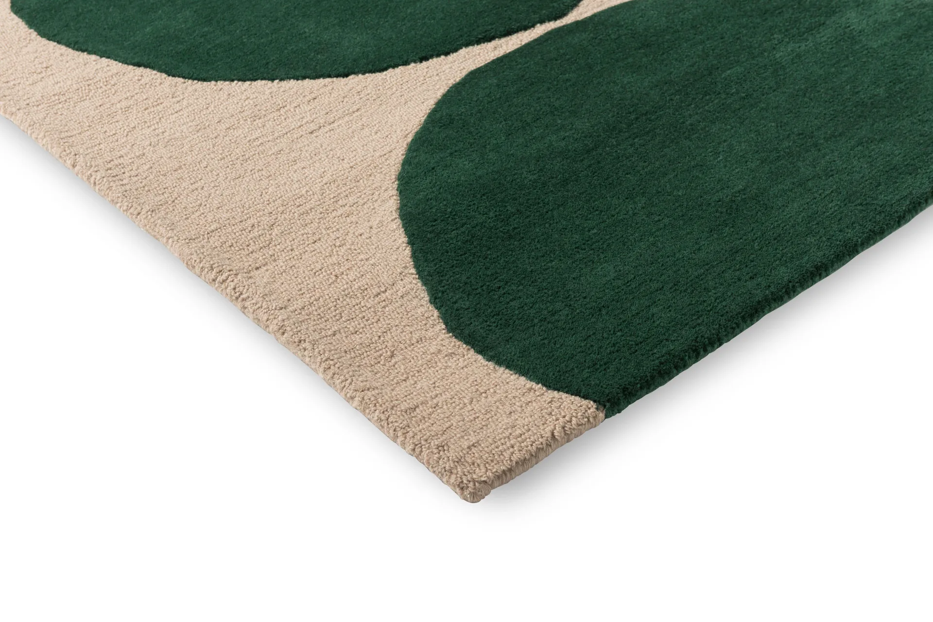 Isot Kivet wool rug, Green, 170x240 cm Marimekko
