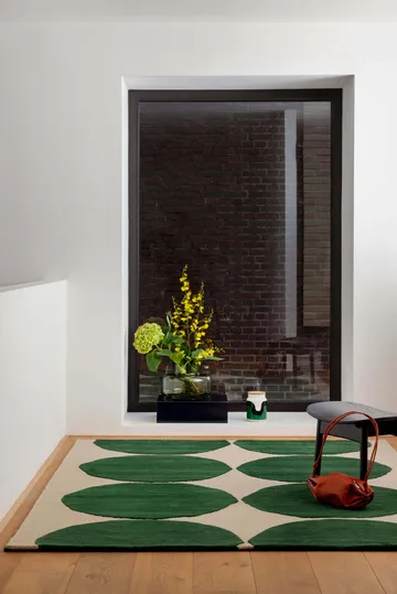 Isot Kivet wool rug - Green, 170x240 cm - Marimekko