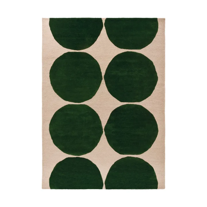 Isot Kivet wool rug - Green, 200x280 cm - Marimekko