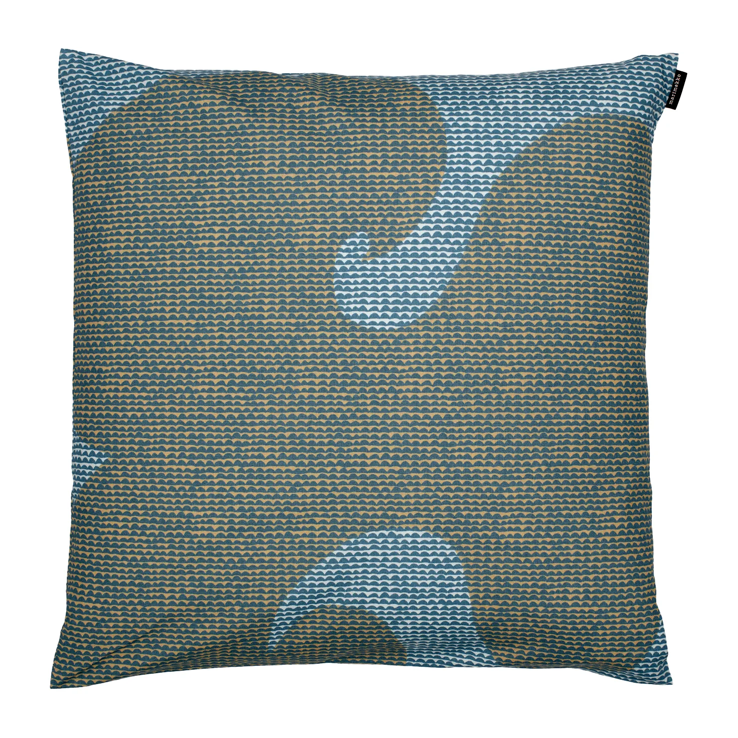 Jokeri Papajo pillowcase 50x50 cm, Turquoise-beige Marimekko
