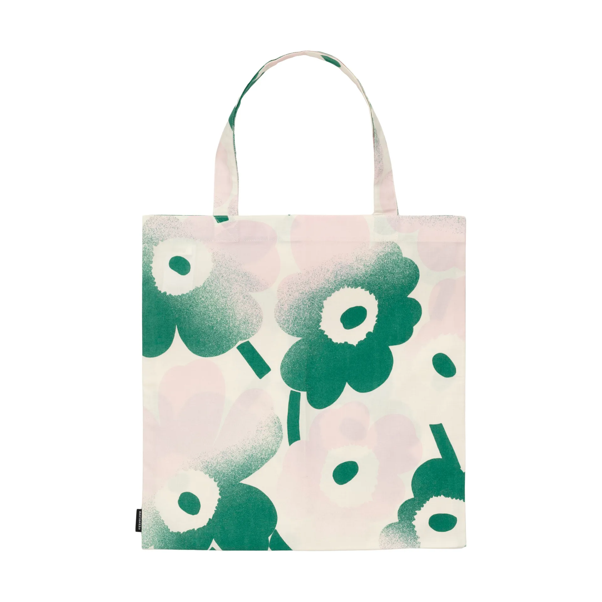 Pieni Unikko Häivähdys bag 44x43 cm, Green Marimekko