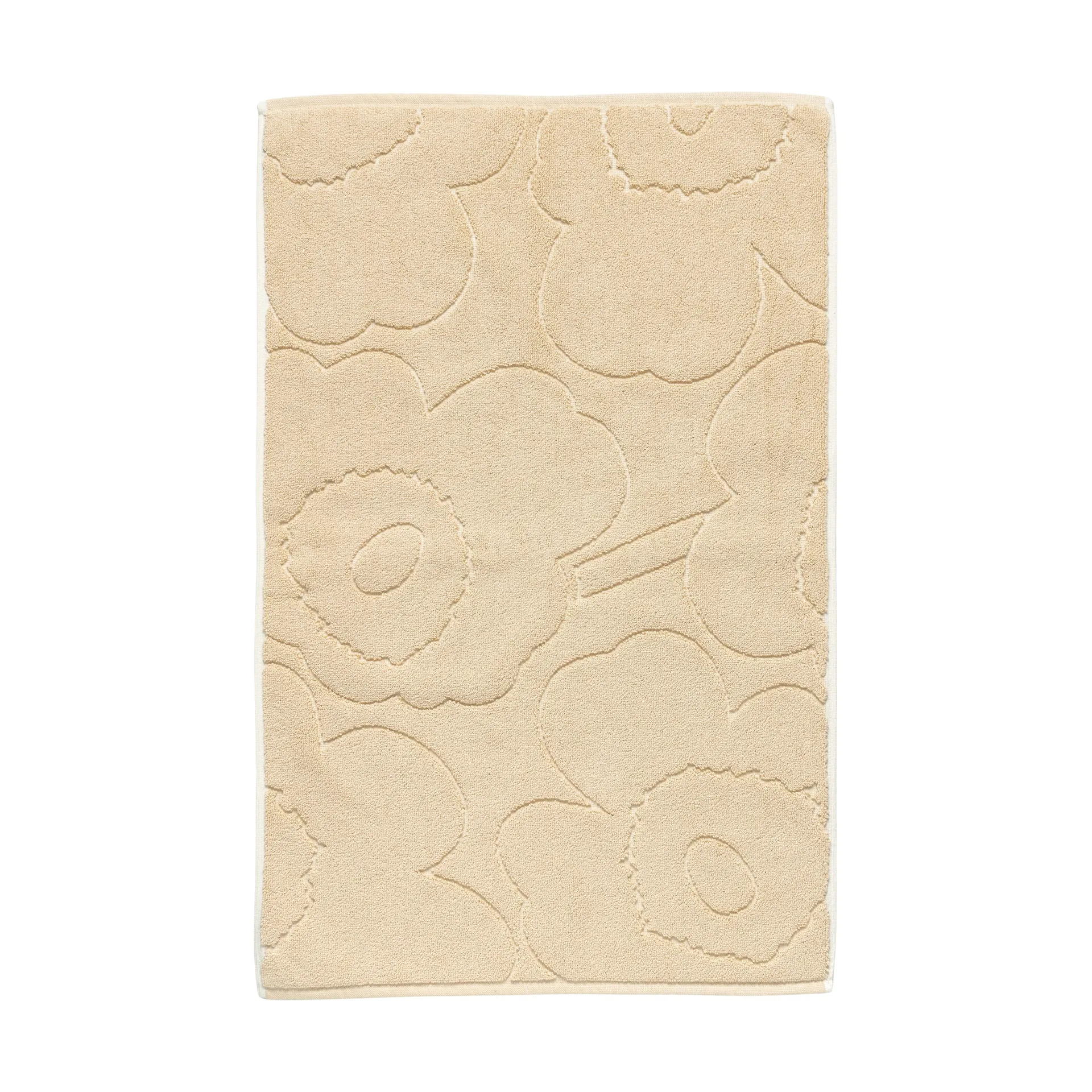 Piirto Unikko bath mat 50x80 cm, Beige Marimekko