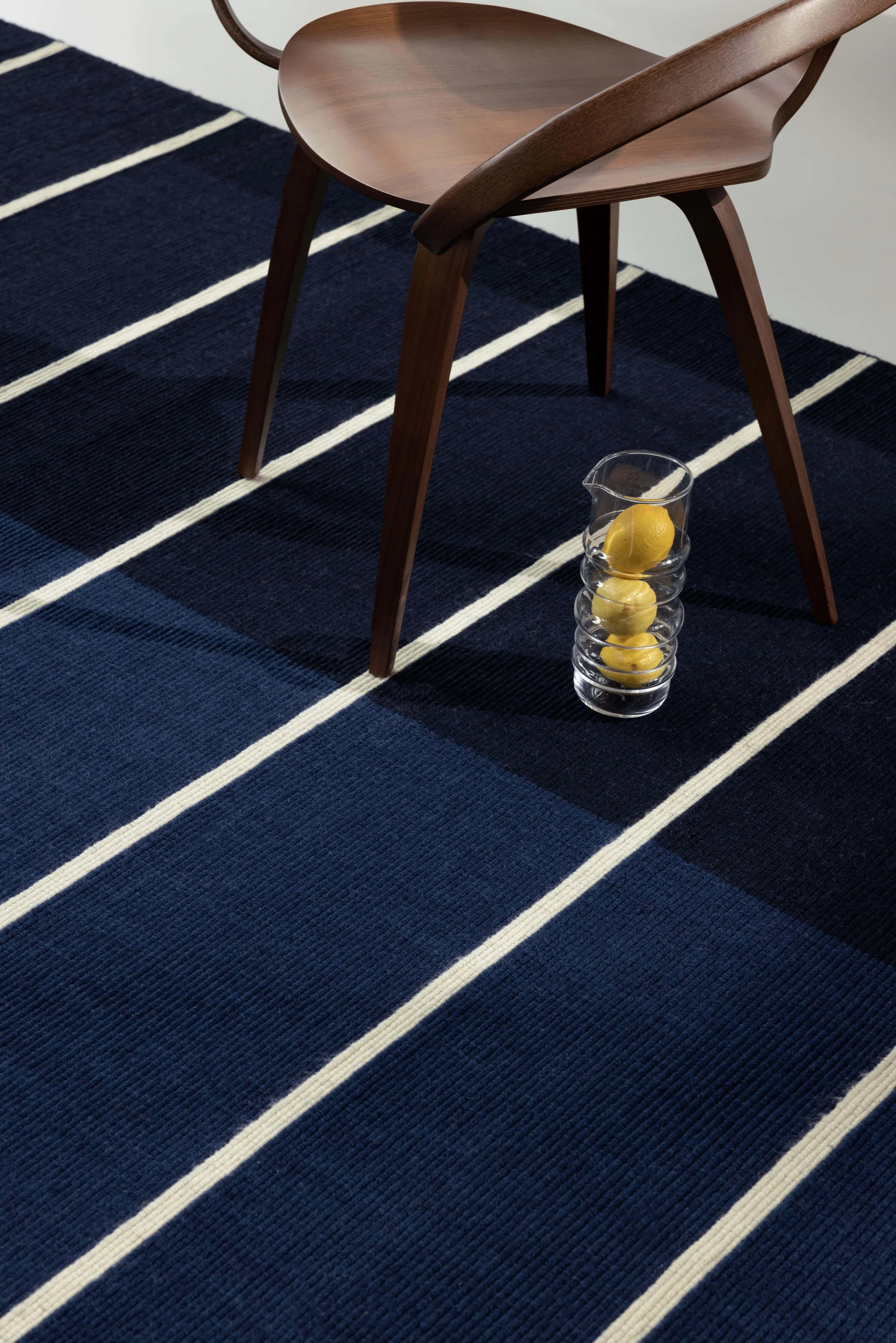Tiibet wool rug, Deep blue, 200x280 cm Marimekko