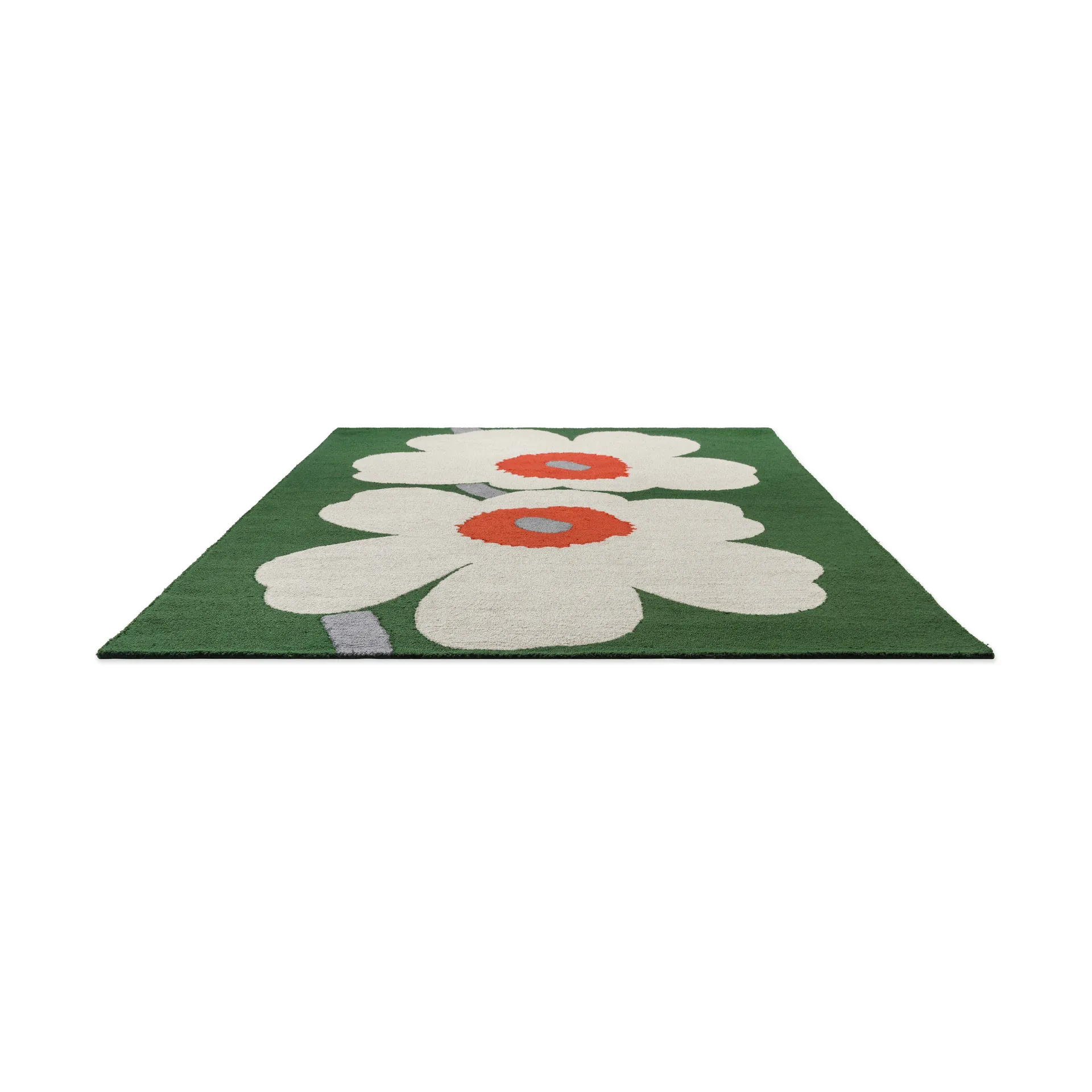 Unikko 60th Anniversary tufted plastic rug, 140x200 cm Marimekko