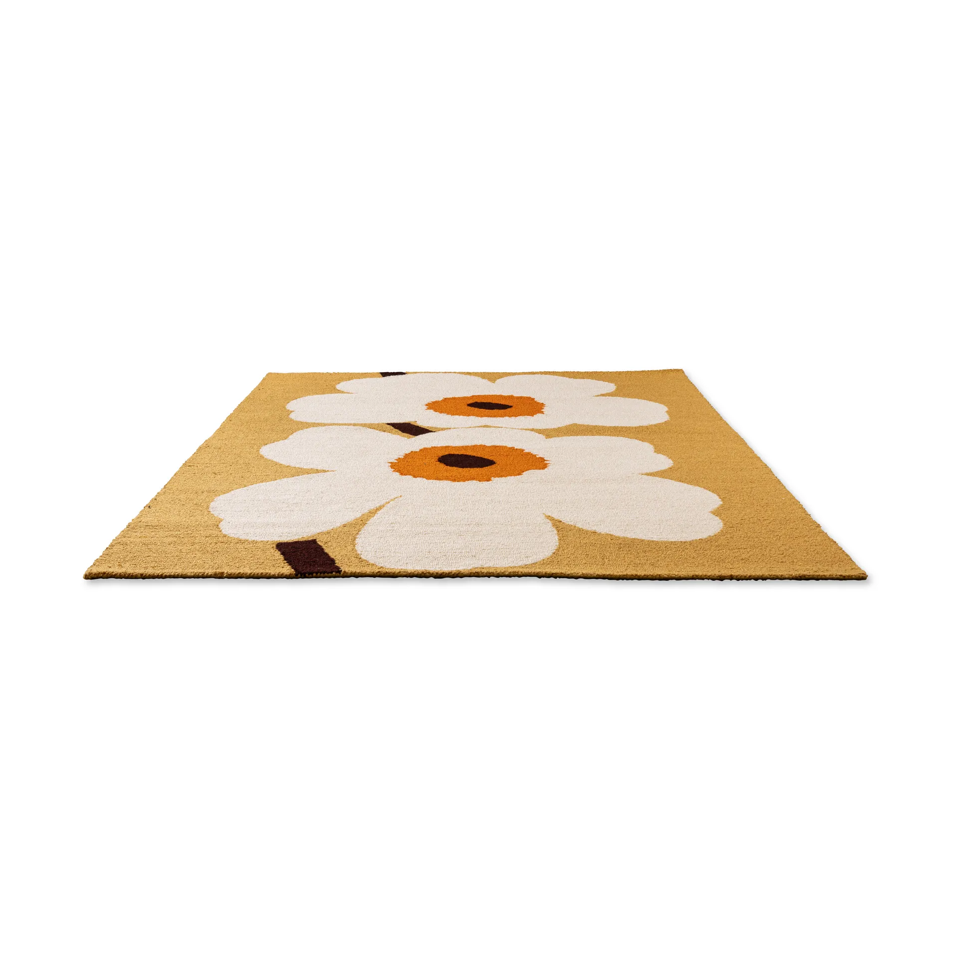 Unikko anniversary outdoor rug, Honey, 160x230 cm Marimekko