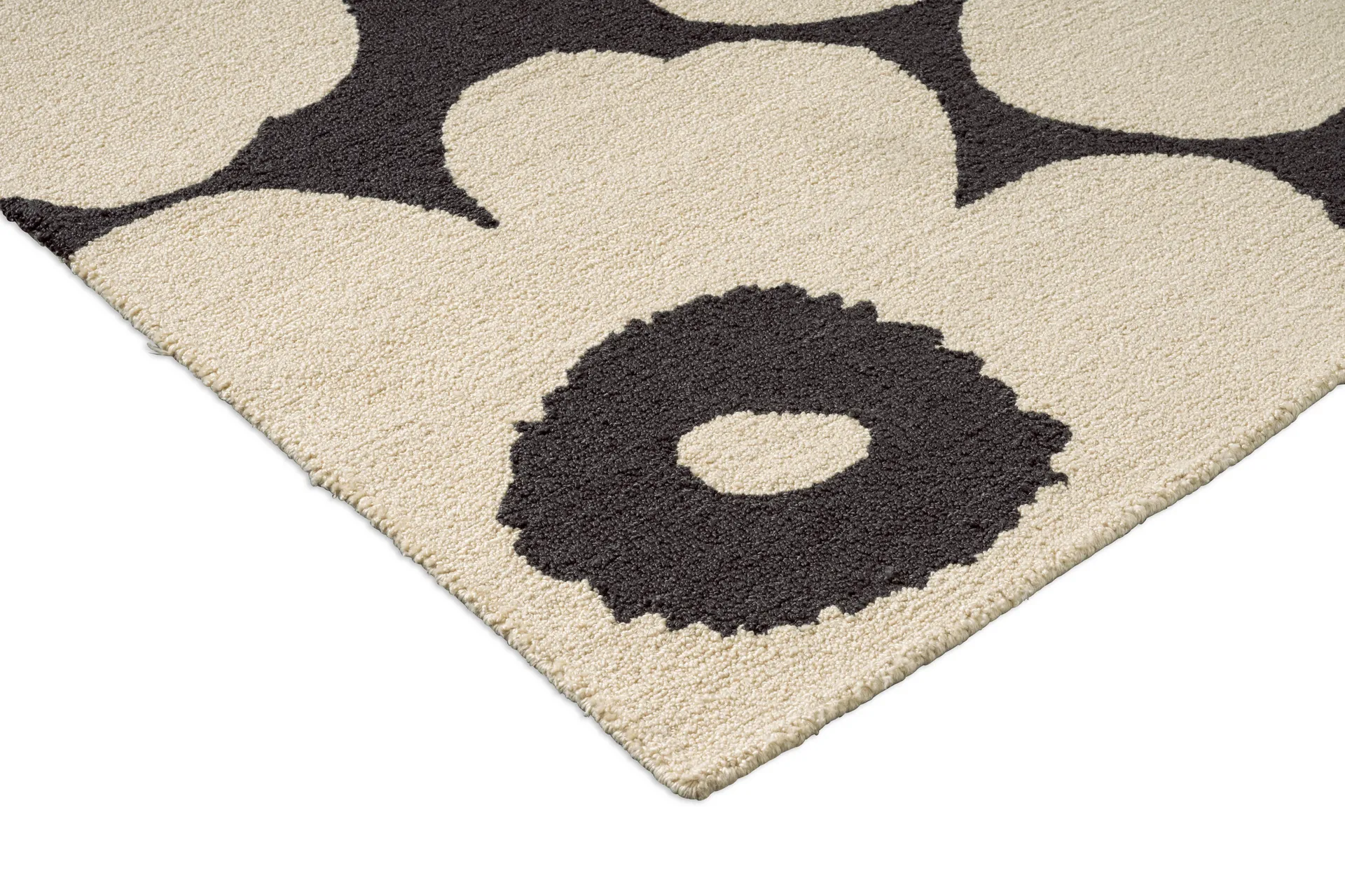 Unikko outdoor rug, Charcoal-white, 200x280 cm Marimekko