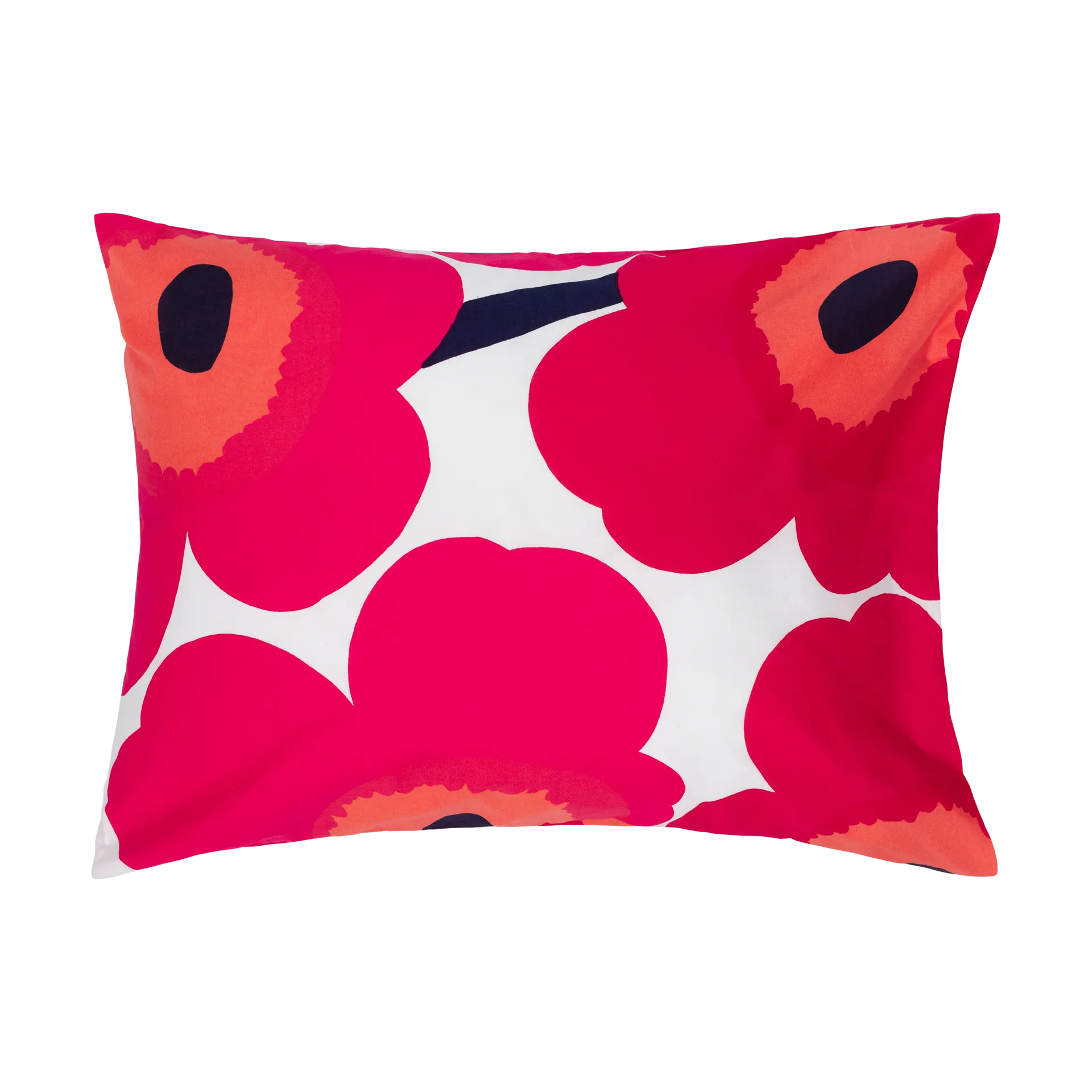 Unikko pillowcase 50x60 cm, Red Marimekko