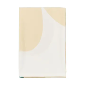 Unikko tablecloth - White-hay-sand-emerald - Marimekko