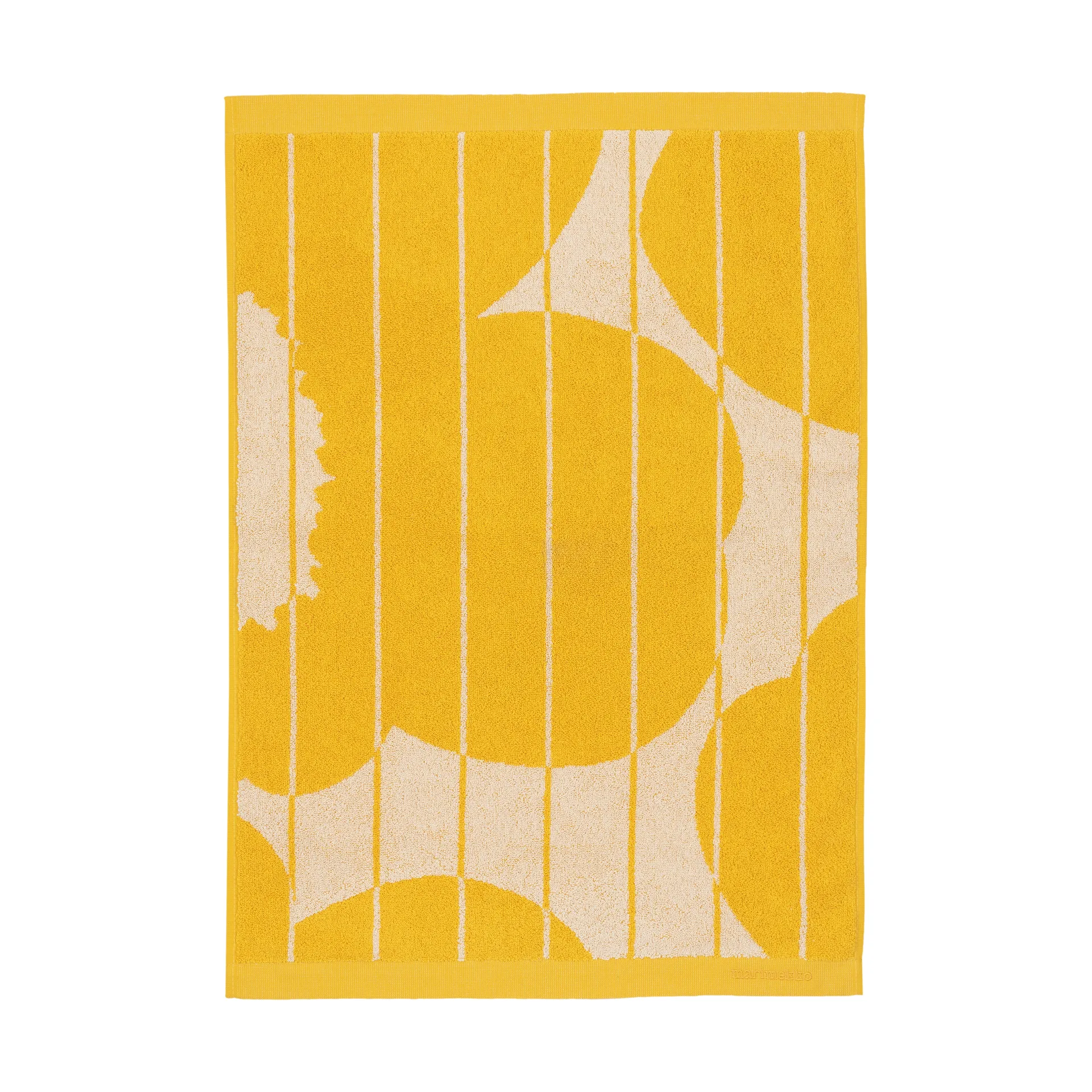 Vesi Unikko hand towel 50x70 cm, Spring yellow-ecru Marimekko