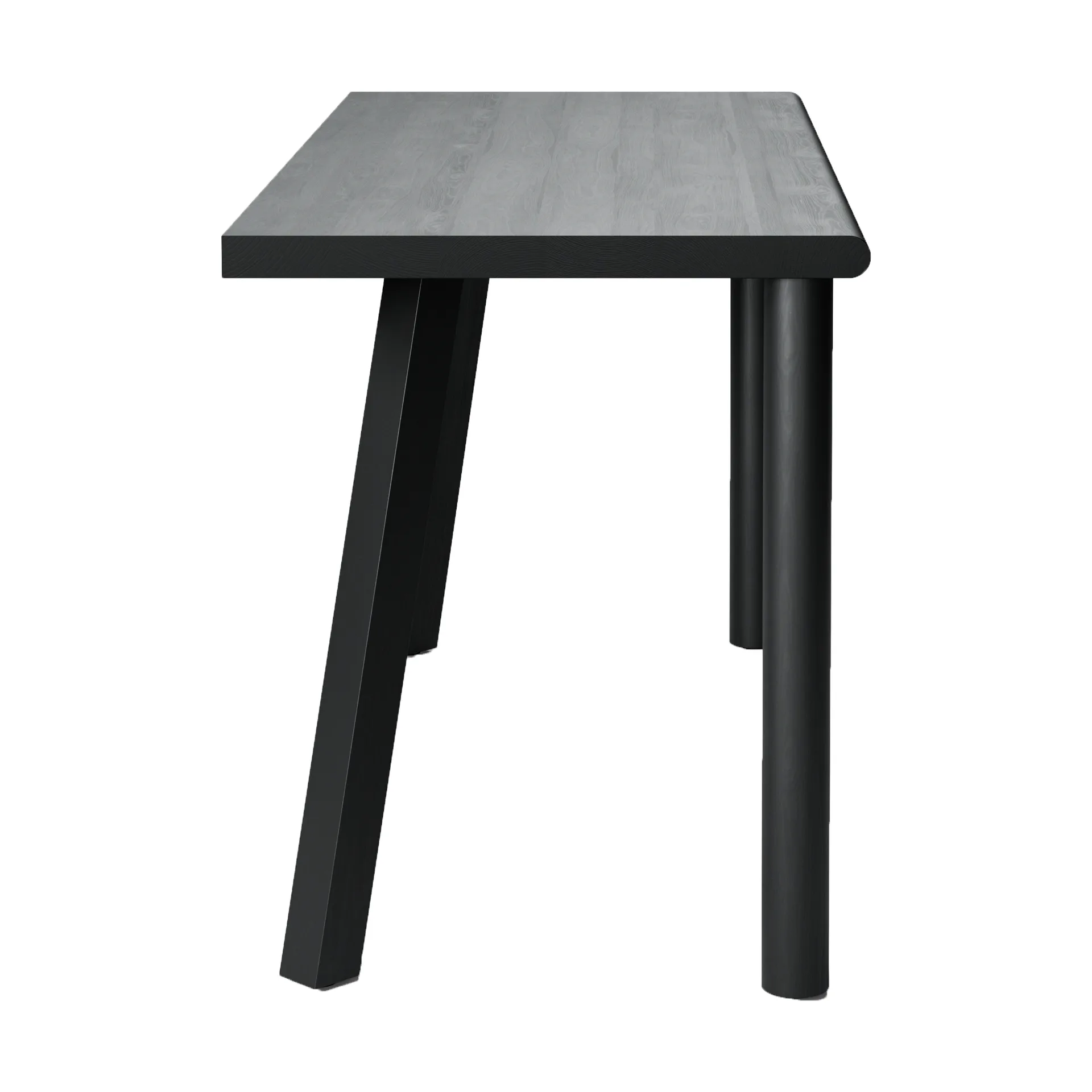 Homework desk 140x60 cm, Black stained ash Massproductions