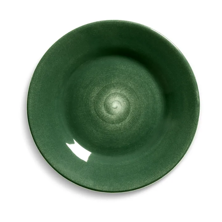 Basic plate 21 cm - Forest green - Mateus
