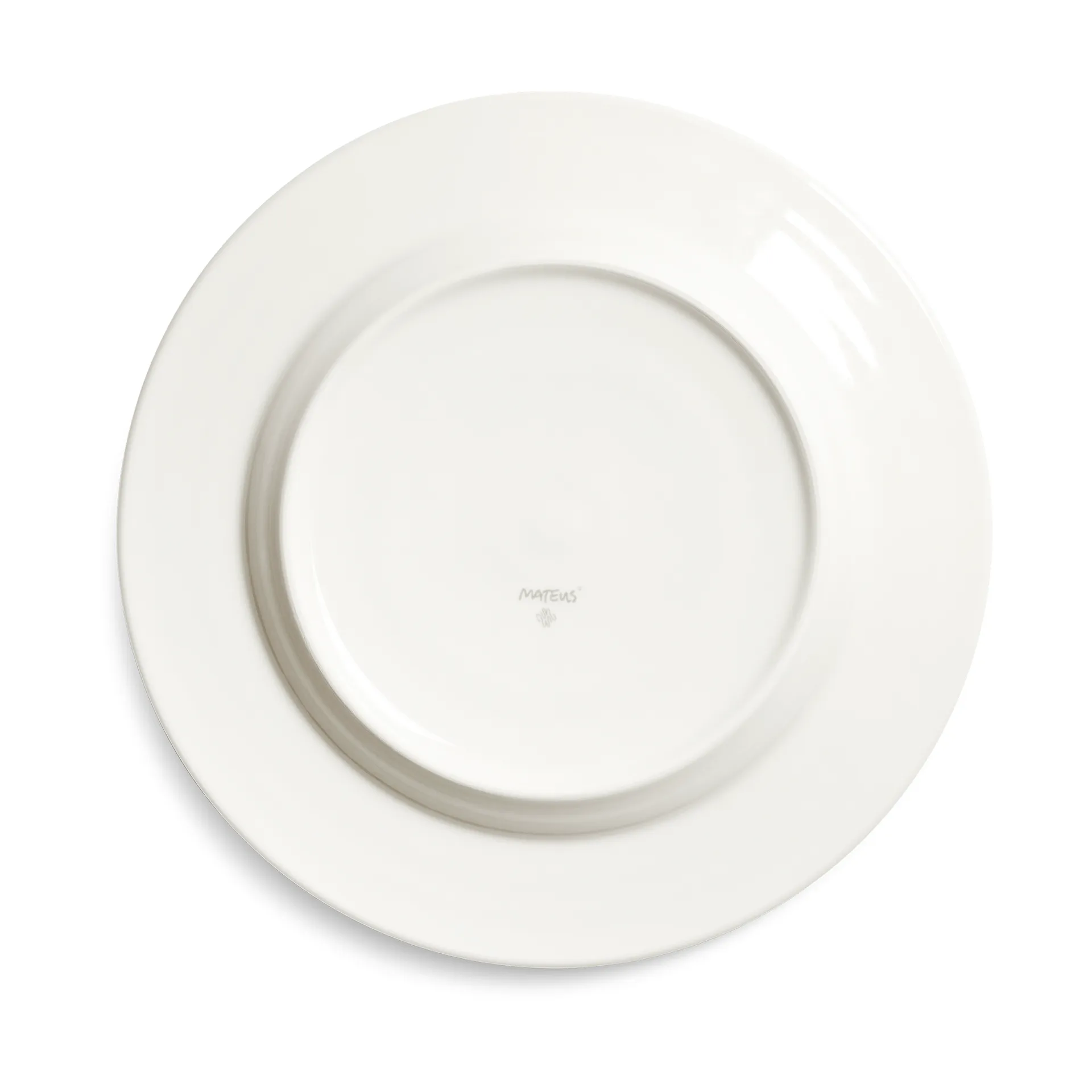 Basic plate 28 cm, Forest green Mateus
