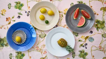 Basic serving platter Ø41 cm - Light blue - Mateus