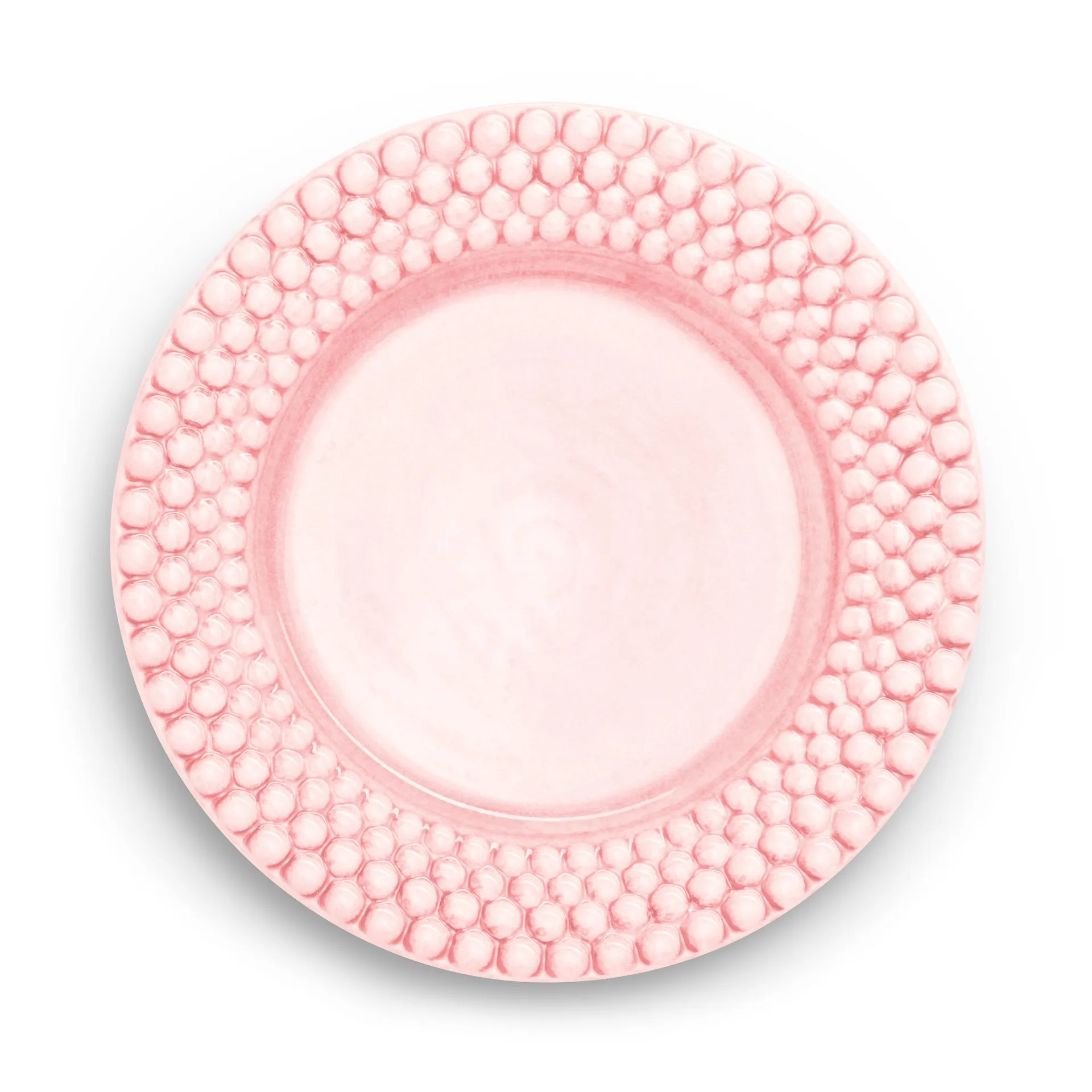 Bubbles plate 28 cm, light pink Mateus