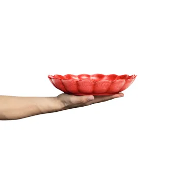 Oyster bowl Ø24 cm - Red - Mateus