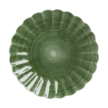 Oyster plate 28 cm - Forest green - Mateus
