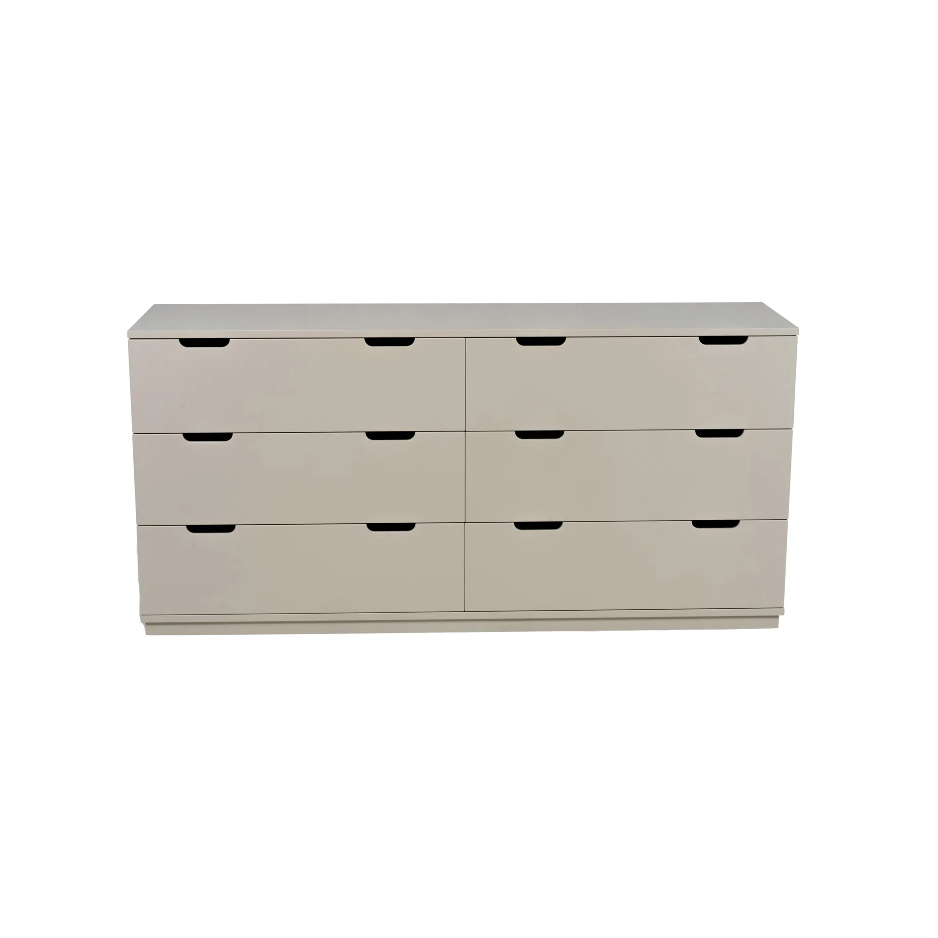 Aoko dresser double 6 drawers, Beige Mavis