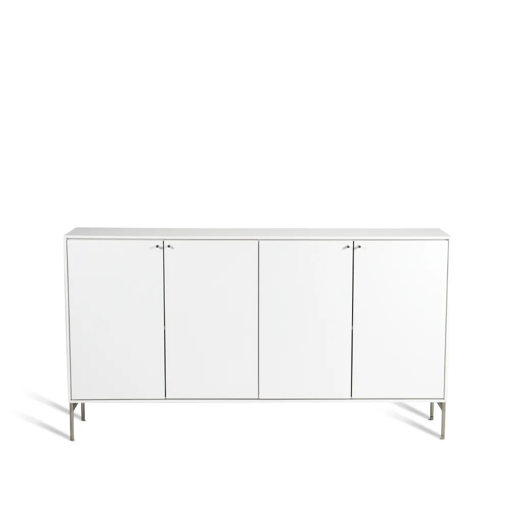 Volt sideboard 80x148 cm, White lacquer Mavis