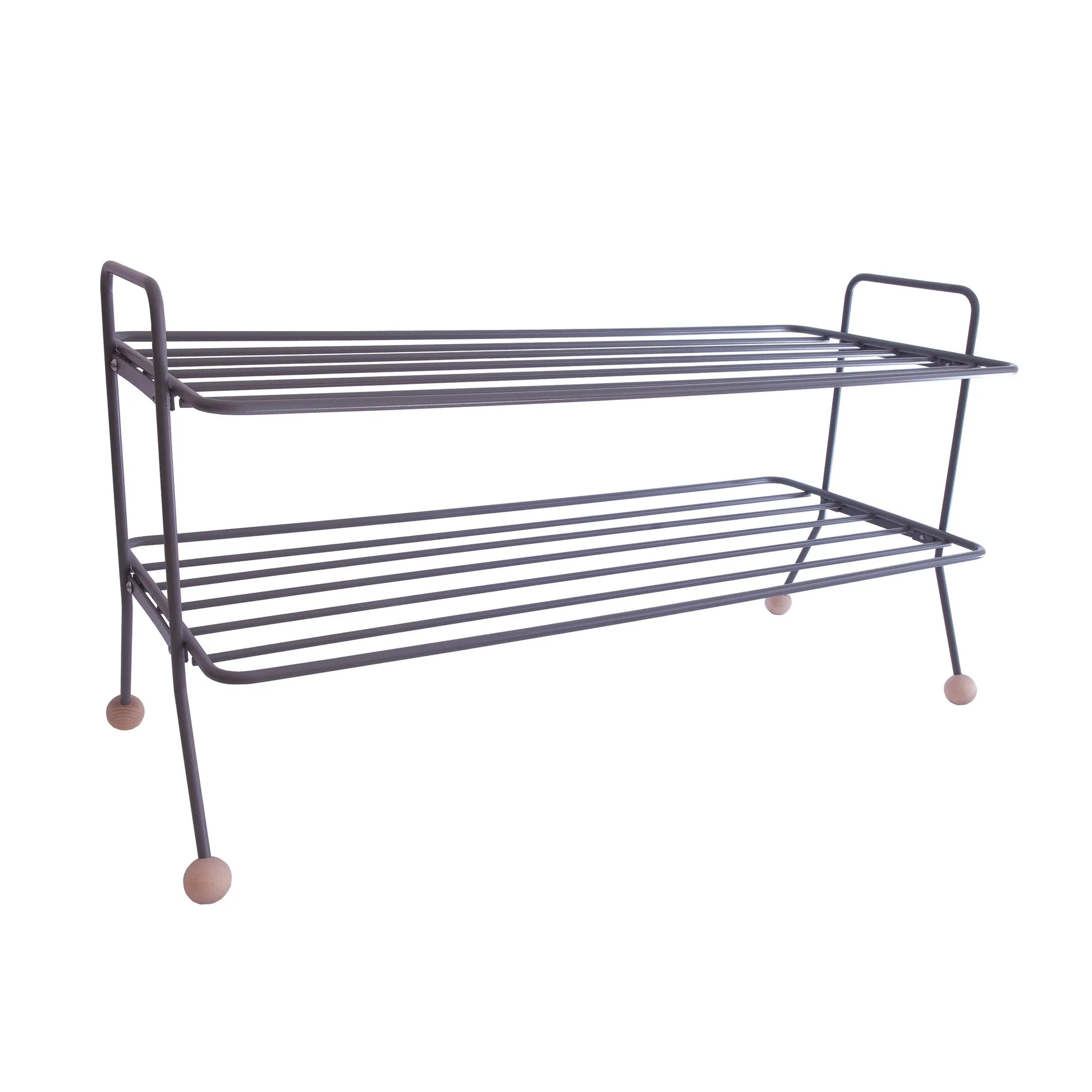 Bill shoe shelf, grey Maze
