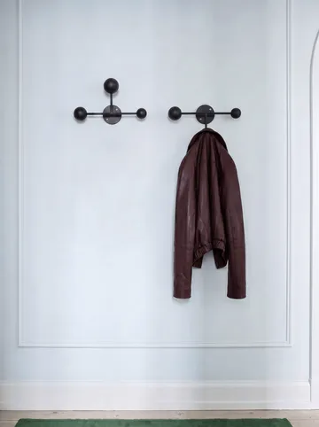 Bill Triple coat rack - Black - Maze