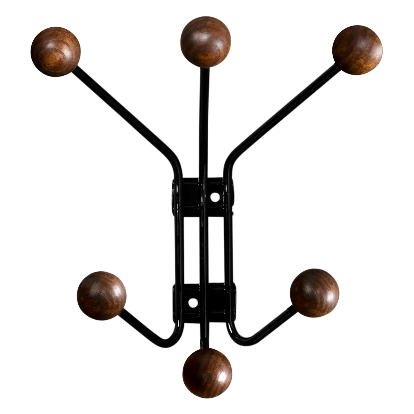 Bill XS hanger, black-dark brown Maze