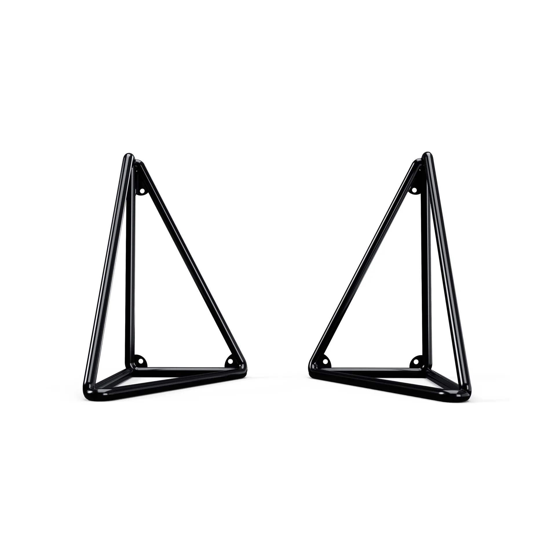 Pythagoras XL Brackets 2-pack, Ink black Maze