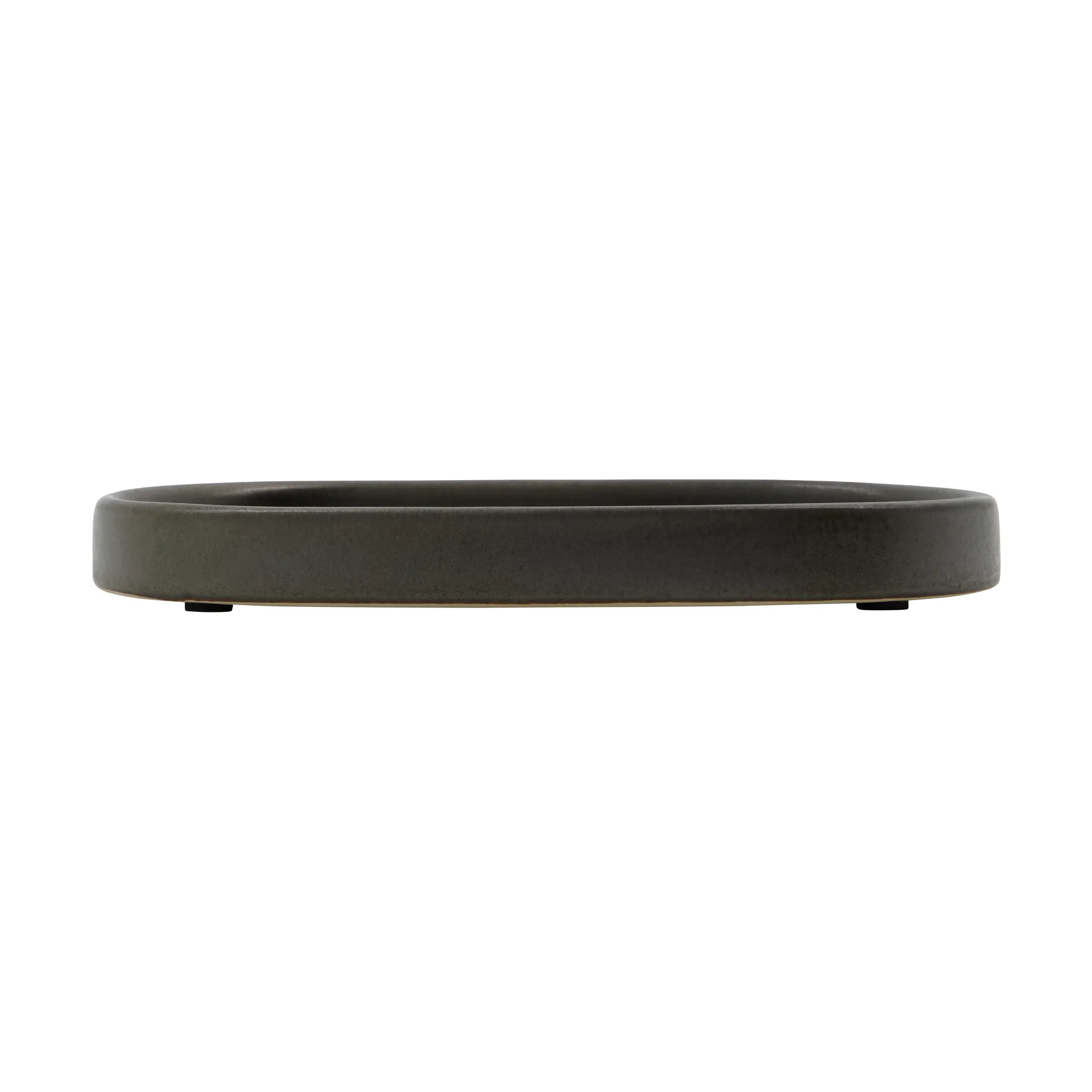 Datura tray 12.5x20 cm, Dark gray Meraki