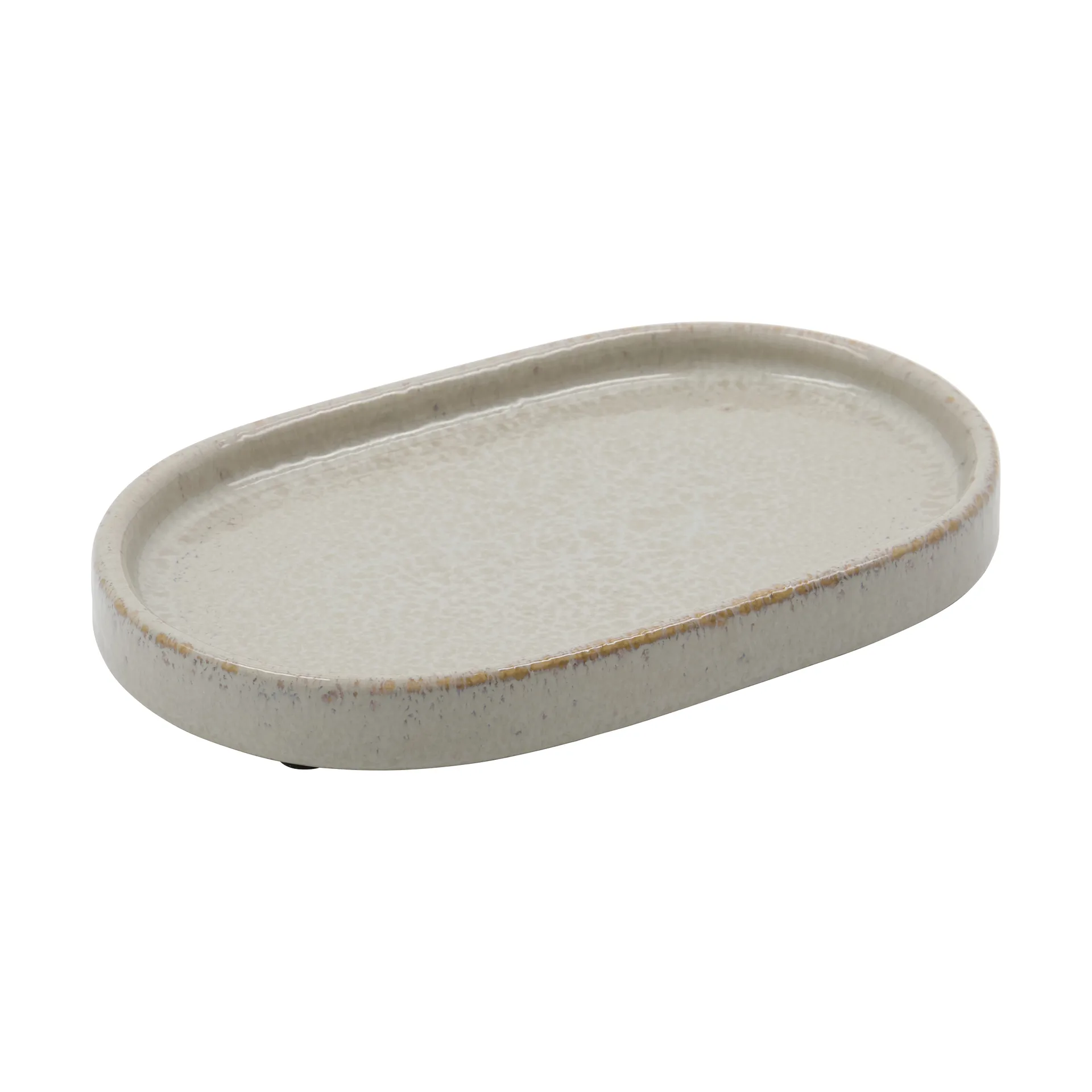 Datura tray 12.5x20 cm, Shellish grey Meraki