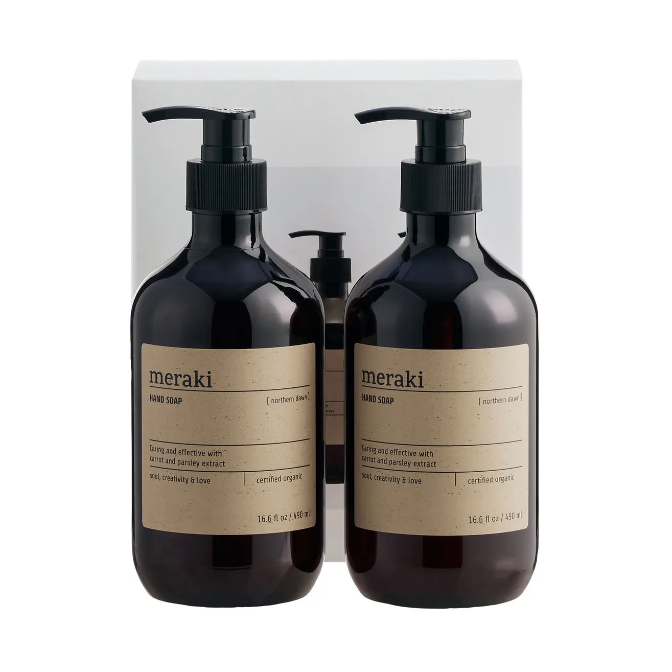 Meraki gift set hand soap 490 ml 2-pack, Northern dawn Meraki