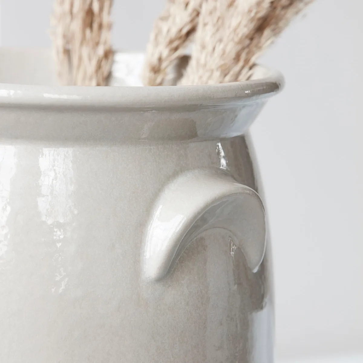 Meraki jar 36 cm, grey Meraki