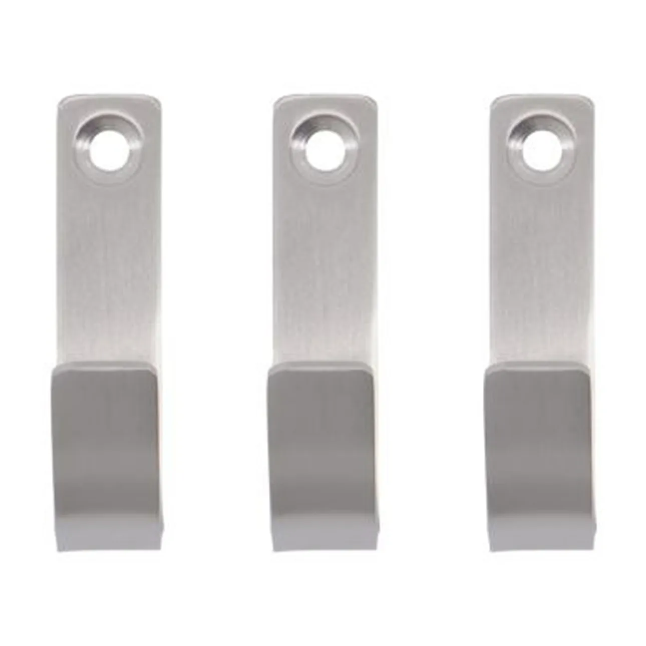 Thapsus hook 3-pack, Brushed steel Meraki