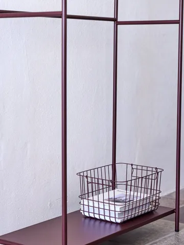Arch clothes rail - Red, 39x92x186 cm - Mette Ditmer