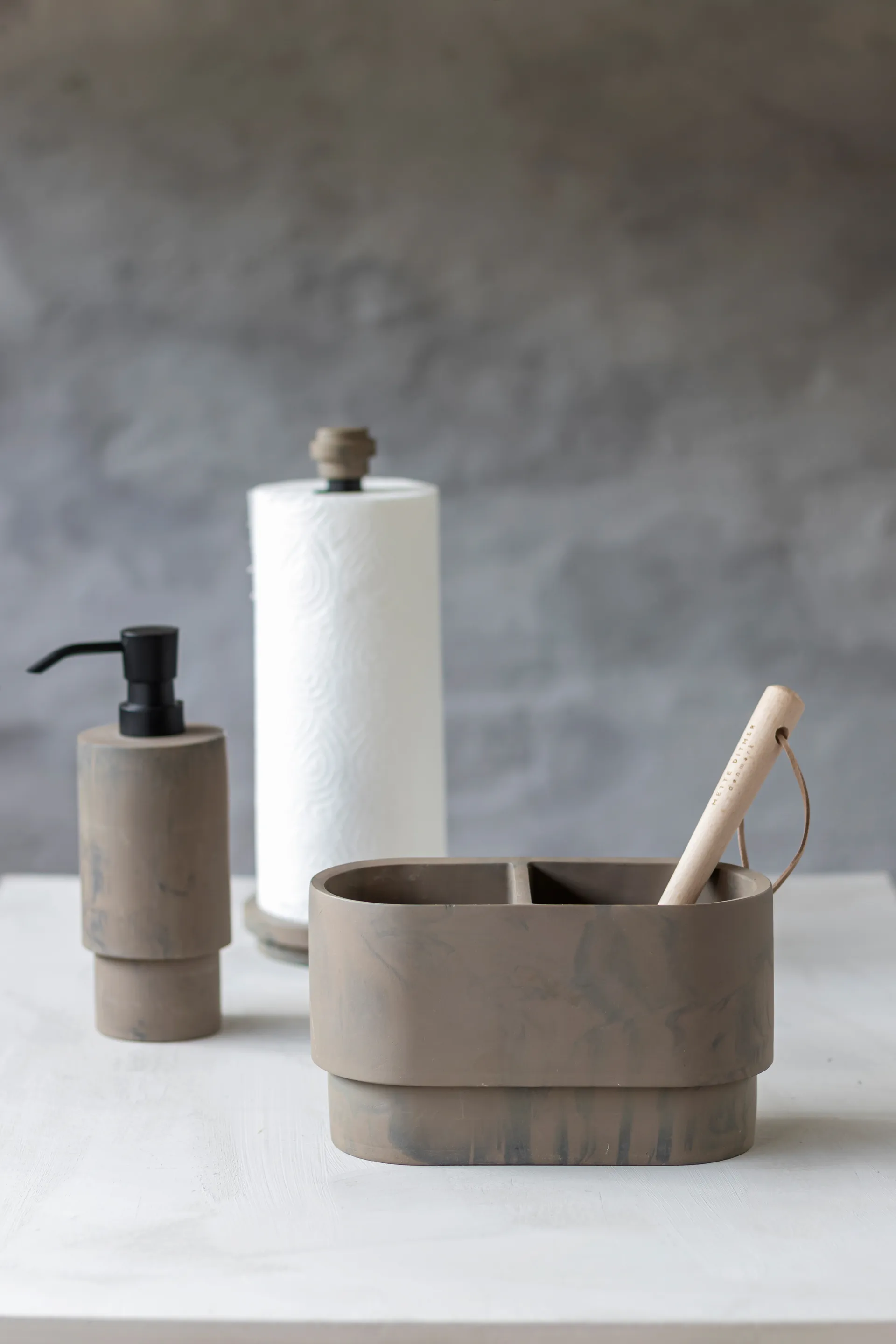Attitude caddy kitchen organiser 9x11 cm, Ochre Mette Ditmer
