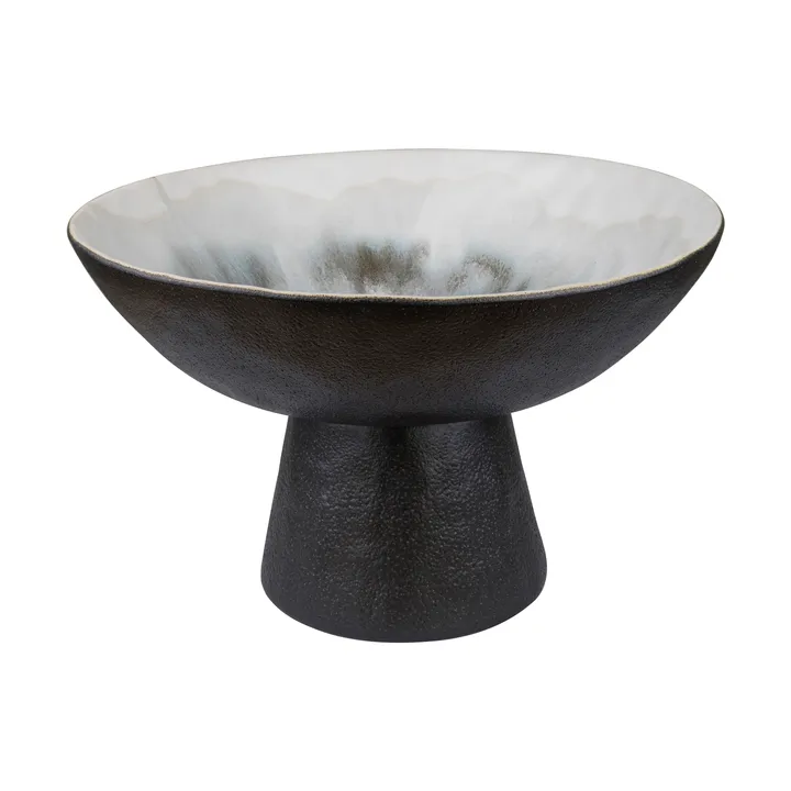 By Hand bowl on foot Ø31.5x20 cm - Off-white - Mette Ditmer