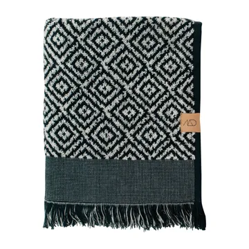 Morocco towel 70x135 cm - Black-white - Mette Ditmer