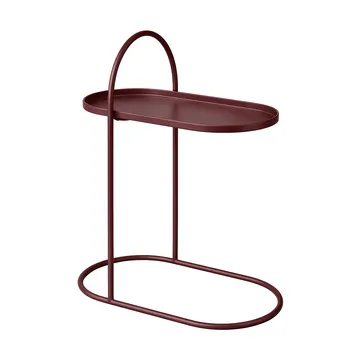 Moves side table - Red, 34.5x51x75.5 cm - Mette Ditmer
