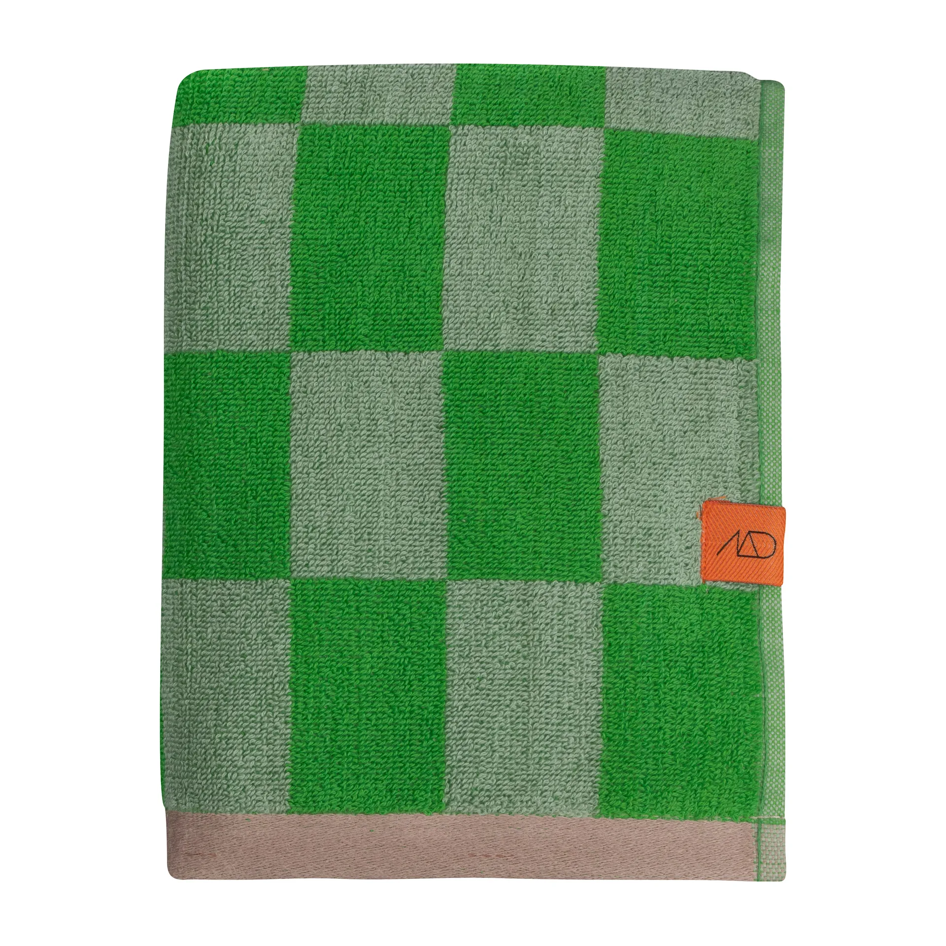 Retro towel, Classic green, 50x90 cm Mette Ditmer