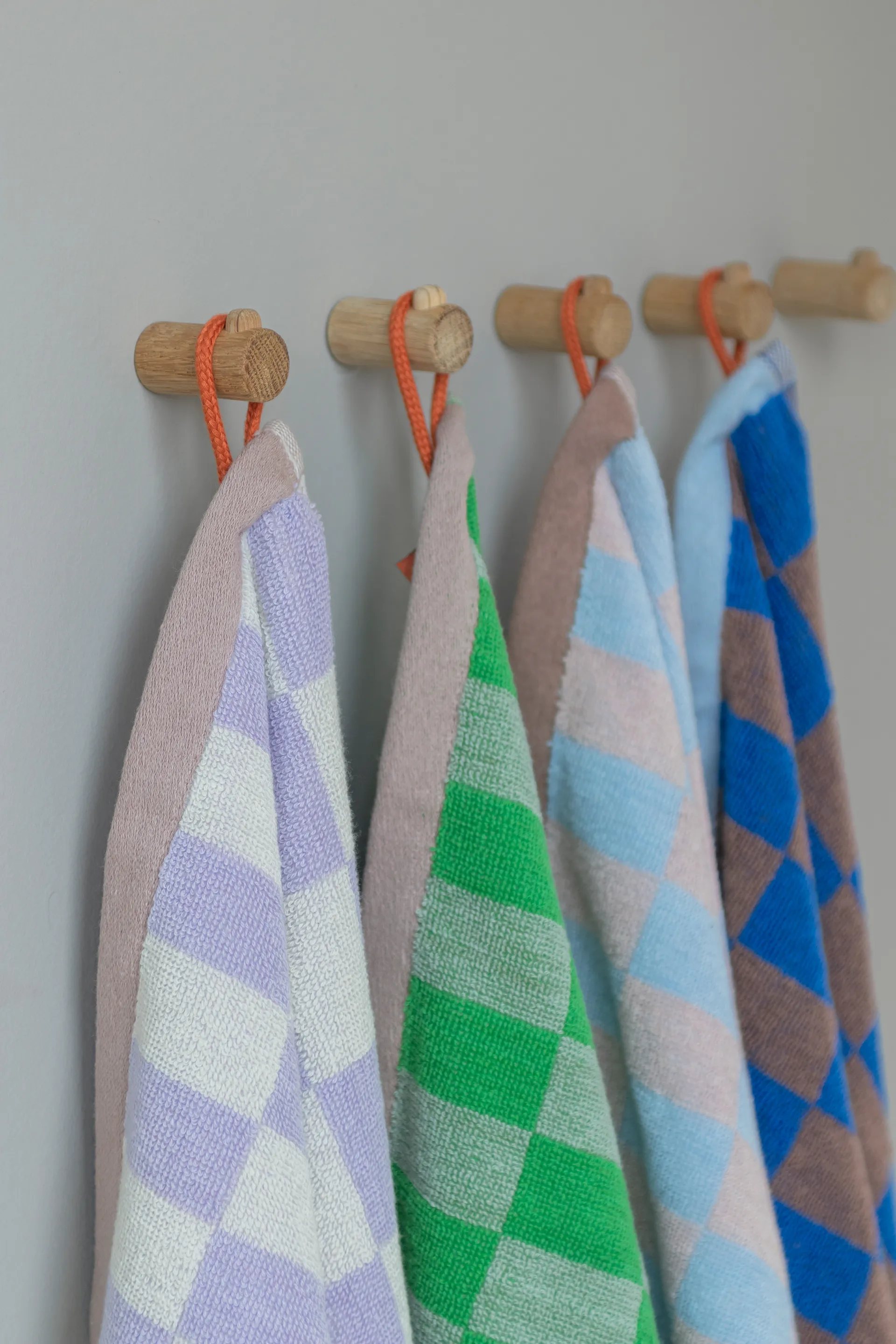 Retro towel, Lilac, 40x55 cm, 2-pack Mette Ditmer