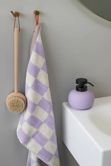 Retro towel - Lilac, 50x90 cm - Mette Ditmer