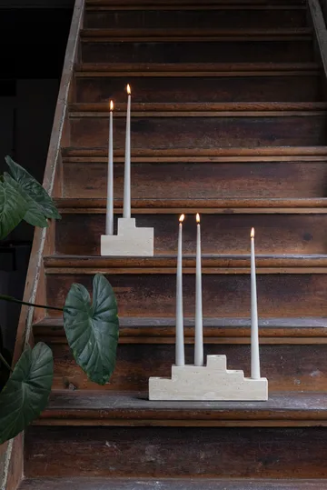 Step Trio candle holder - Linen - Mette Ditmer