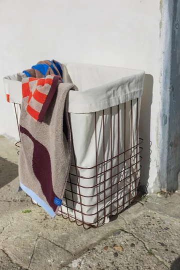 Store-it storage basket with cotton bag large - Wine - Mette Ditmer