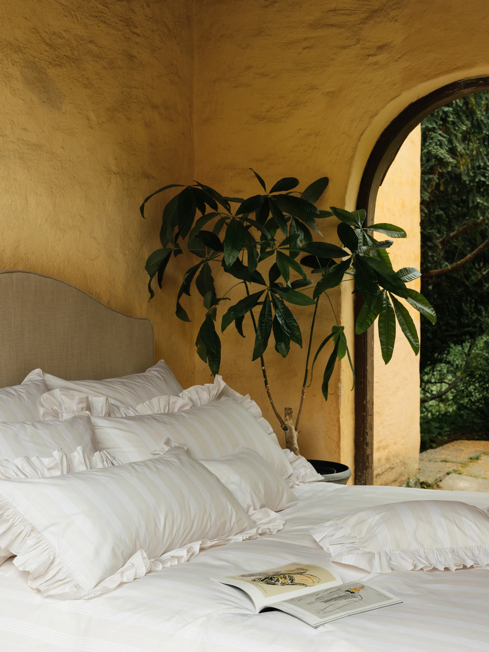 Camicia duvet cover, Beige, 220x220 cm Mille Notti