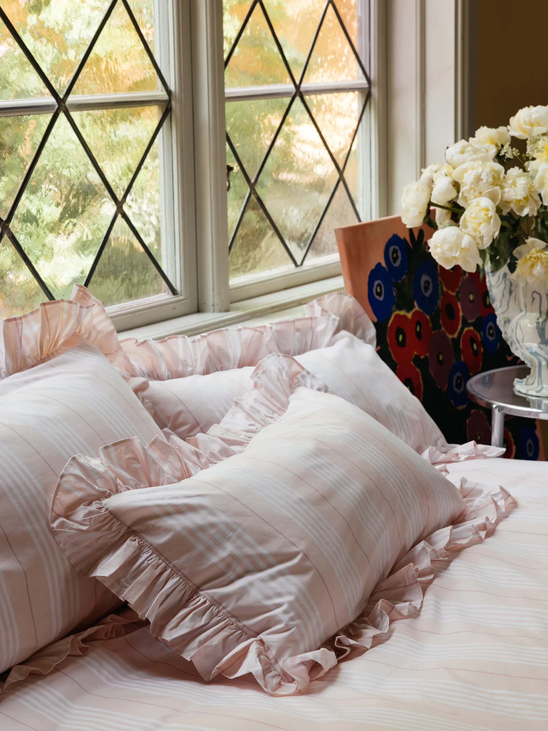 Camicia duvet cover, Light pink, 220x220 cm Mille Notti