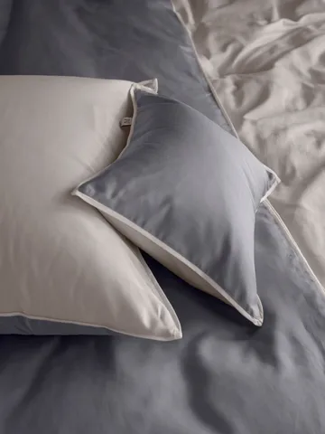 Duetto pillow case - grey, 50x60 cm - Mille Notti