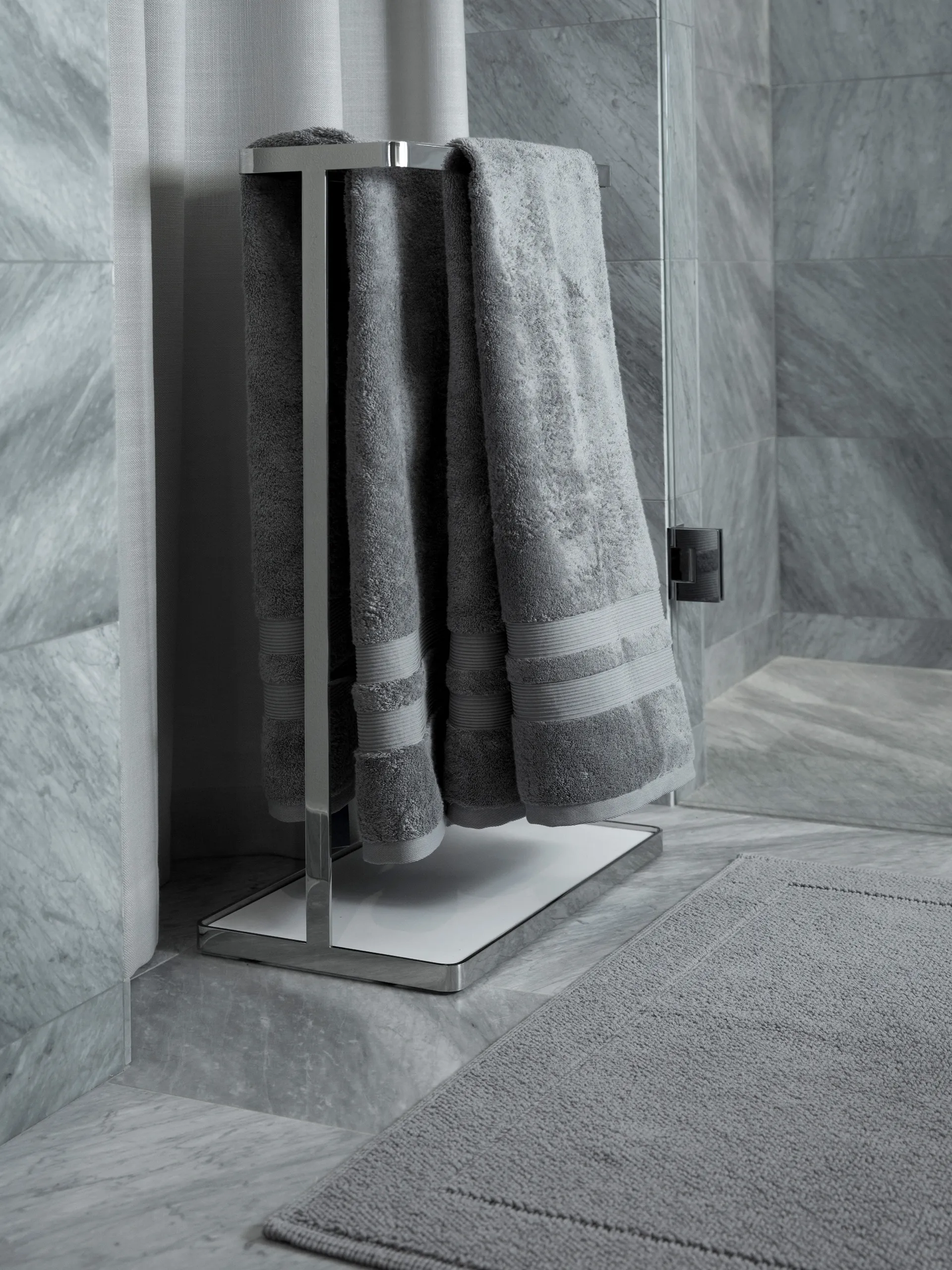 Fontana towel EKO, Grey, 30x50 cm Mille Notti